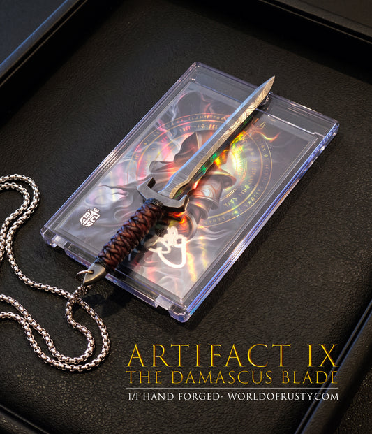 Artifact #9 - IX Satoshi's Damascus Blade