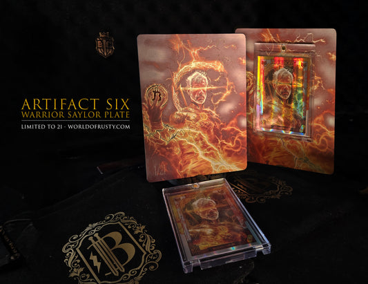 Artifact #6 - Warrior Plate - Saylor Extended Art