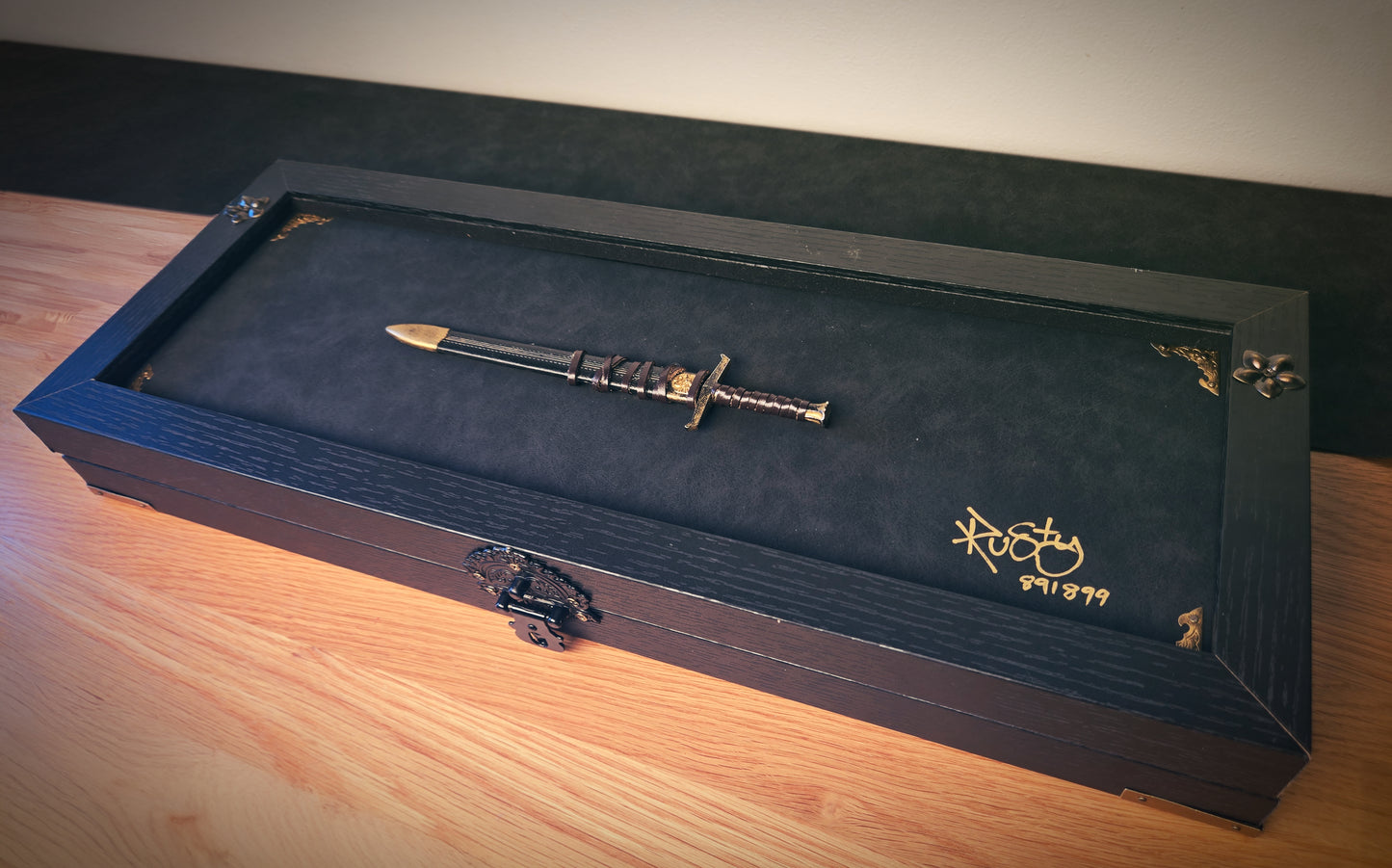 Artifact #1 - Custom Chest of World Of Rusty designed cards Series 3 with matching rings