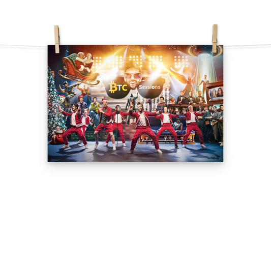 Limited Edition 2023 BTC Sessions Christmas Episode (100 Prints)