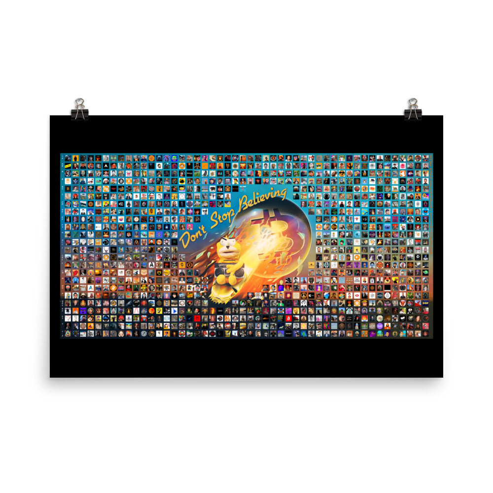 The Swaaalla 2023 Bitcoiner Poster - Tribute DSB