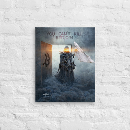 Reapers Surrender - BTC Card Artwork on Canvas