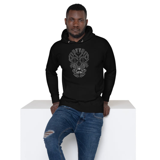Bitcoin Skull Hoodie