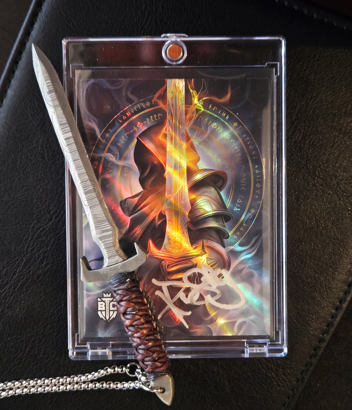 Artifact #9 - IX Satoshi's Damascus Blade