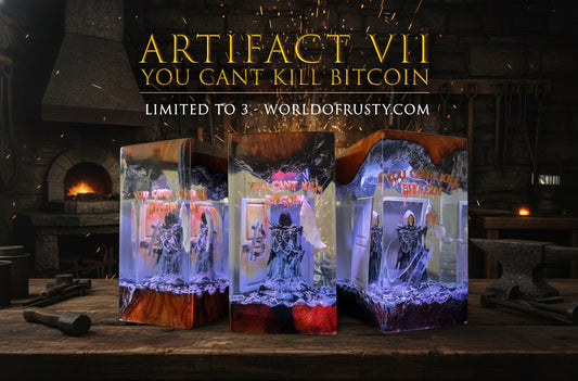 Artifact #7 - WorldOfRusty Resin Lamp