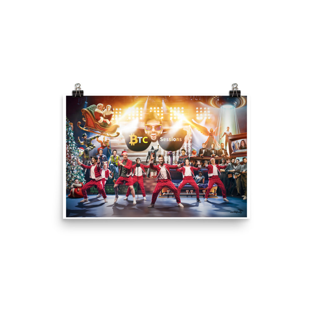 Limited Edition 2023 BTC Sessions Christmas Episode (100 Prints)