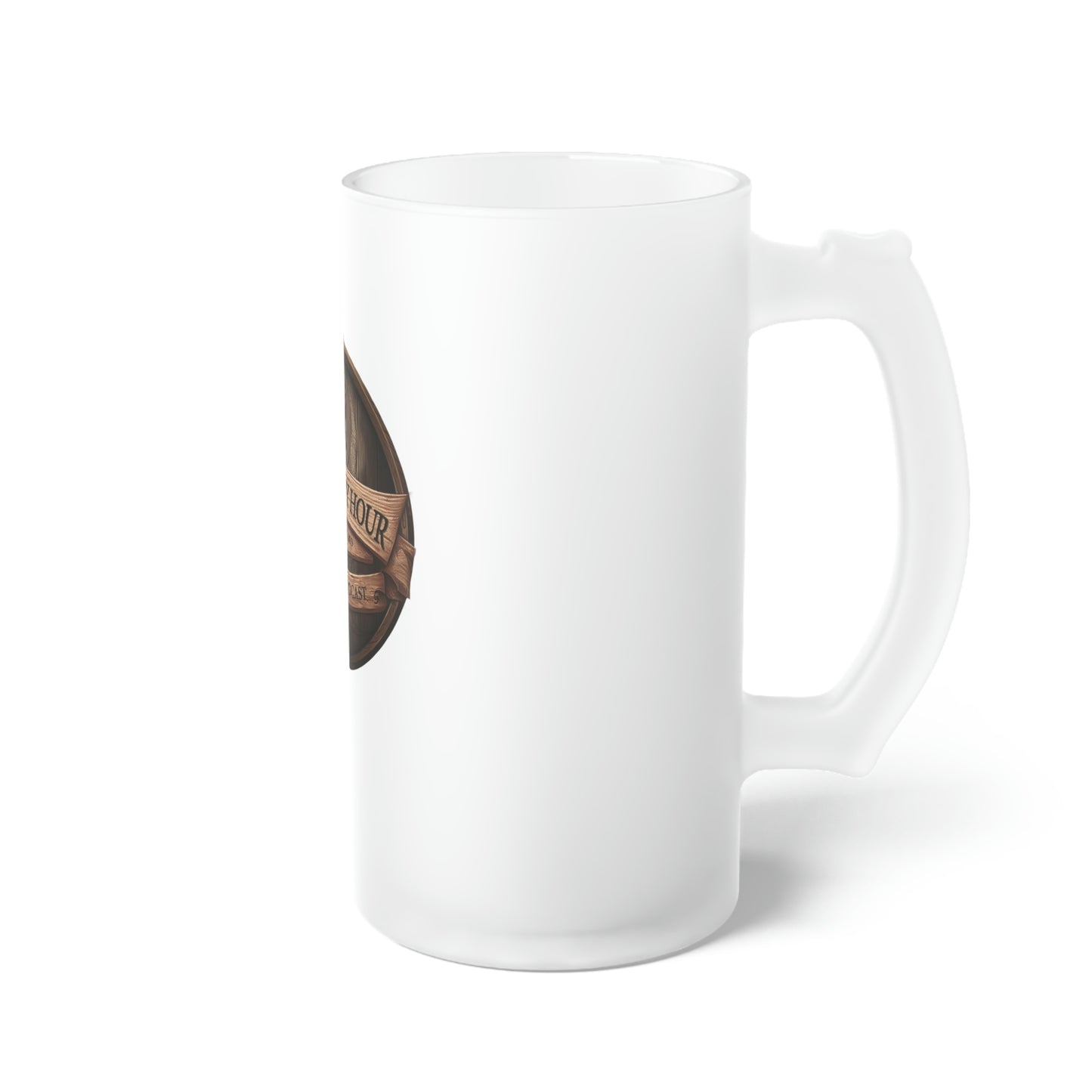 Toxic Happy Hour Frosted Glass Beer Mug