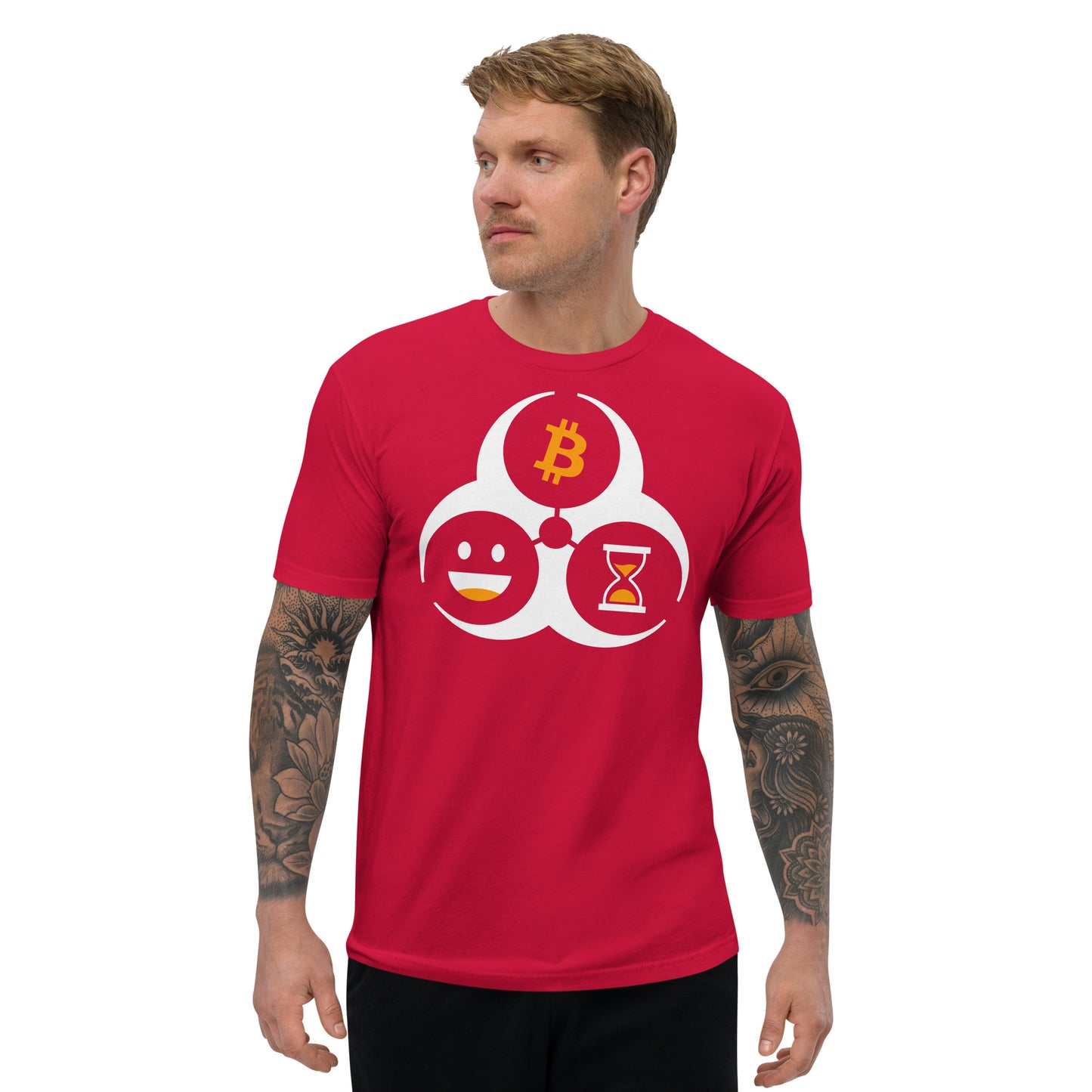 Toxic Happy Hour Icon Shirt - Dark mode