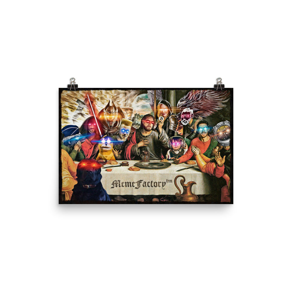Limited Run Poster - The Memefactory (100 Available)